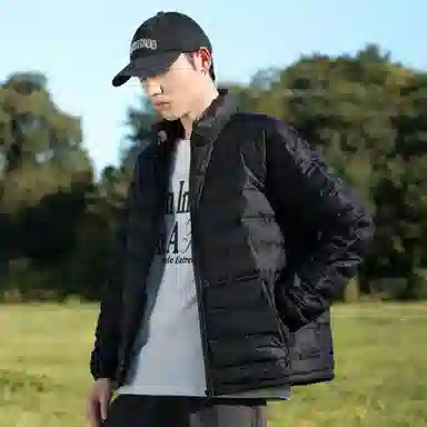 SNOW FLYING Mountain Logo Down Jacket