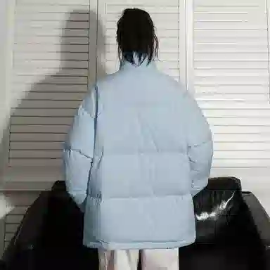 SWAMP AREA Basic Series 85 Duck Down Zip-Up Jacket