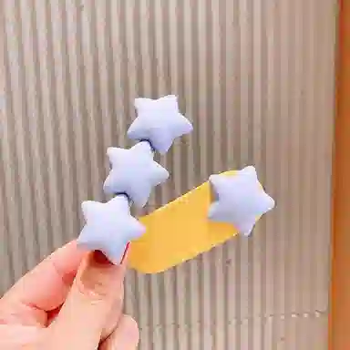 简应舒 可爱侧边发卡刘海夹边夹碎发小夹子 树脂 发夹 女款