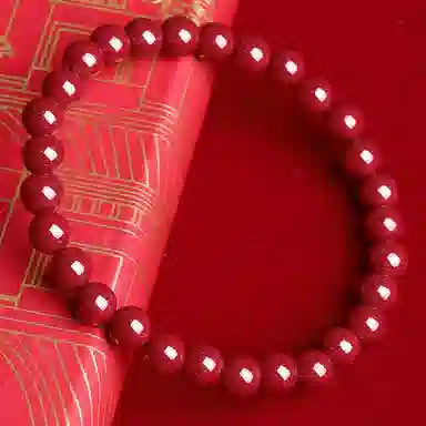 妍韵珠宝 简约轻奢气质小众手饰 本命年礼盒 #好运 朱砂 手串 男女同款情侣款