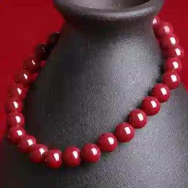 妍韵珠宝 简约轻奢气质小众手饰 本命年礼盒 #好运 朱砂 手串 男女同款情侣款