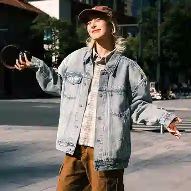 FAR BACK Denim Jacket