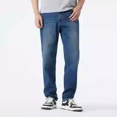 Camel Retro Relaxed Fit Jeans