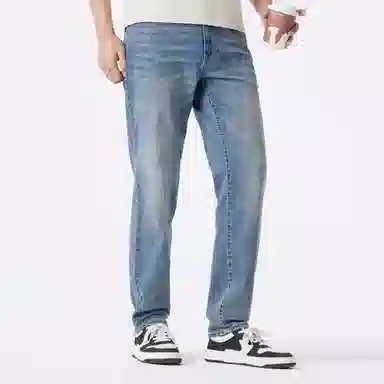 Camel Retro Relaxed Fit Jeans