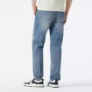 Camel Retro Relaxed Fit Jeans
