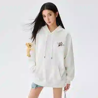 PISYPOX Star Print Hoodie