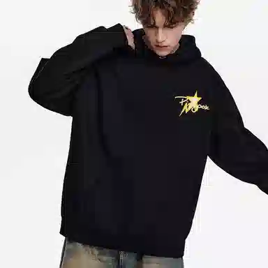 PISYPOX Star Print Hoodie