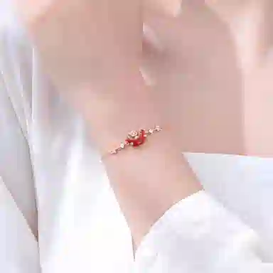 恋朵 蛇年本命年 生肖顺利 星月守护 #好运 玛瑙 手链 女款