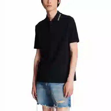 BALMAIN Balmain Embroidered Polo Shirt Polo