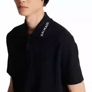 BALMAIN Balmain Embroidered Polo Shirt Polo
