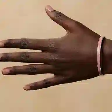 Hermes Enamel Bracelet Pink