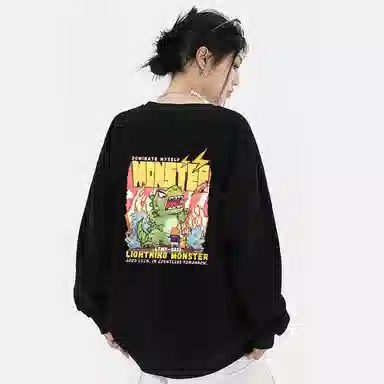 LIGHTNING MONSTER Monster Logo Sweatshirt