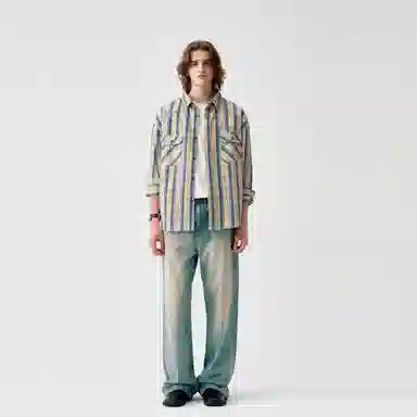 714STREET Retro Plaid Shirt