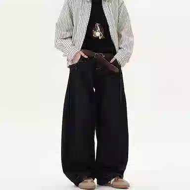 GBXM Cleanfit Black Jeans