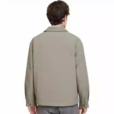 红豆 鸭绒翻领锁绒行政风户外保暖羽绒服 男款