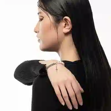 KLIN Forgiveness Cross Zircon Bracelet