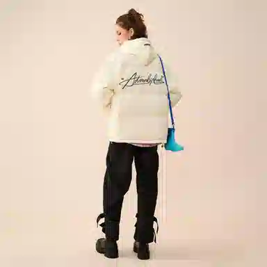 ROBINHOOD Basic Logo Down Jacket