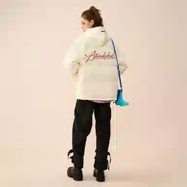 ROBINHOOD Basic Logo Down Jacket