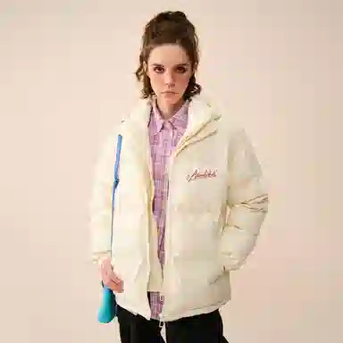 ROBINHOOD Basic Logo Down Jacket