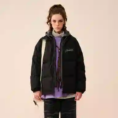 ROBINHOOD Basic Logo Down Jacket