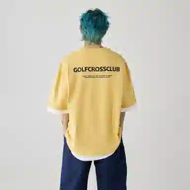 GOLFCORSS Logo Print T-Shirt
