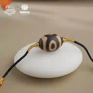 布达拉宫 三眼天珠吊坠 藏式复古民族风小众高级感 玛瑙 项链 男女同款情侣款