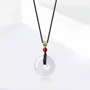 饰伴 国潮平安扣 气质国风一对 玛瑙 项链 生日礼,物  男女同款情侣款