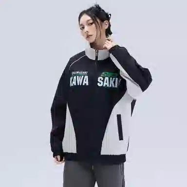 Kawasaki Retro Logo Zip Jacket