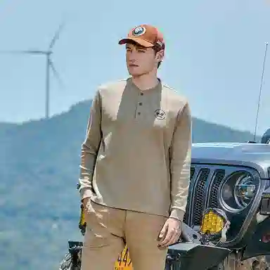 Jeep Henley Sweatshirt