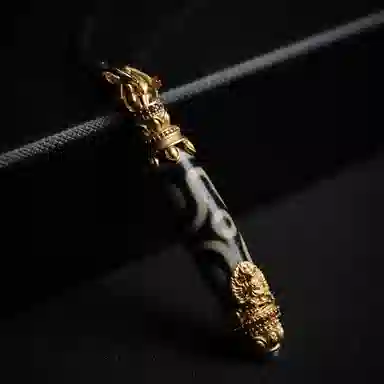 天台山 圣品天珠古法民族风转运好运 玛瑙 玉石吊坠 男女同款情侣款