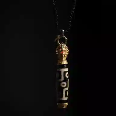 天台山 圣品天珠古法民族风转运好运 玛瑙 玉石吊坠 男女同款情侣款