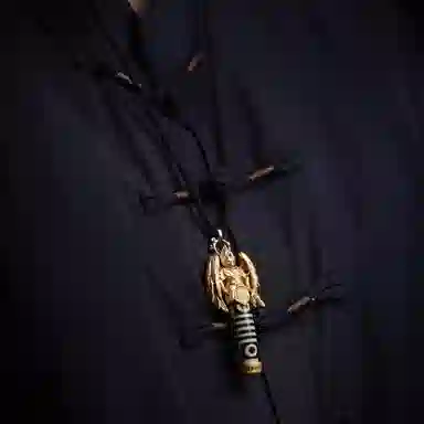 天台山 圣品天珠古法民族风转运好运 玛瑙 玉石吊坠 男女同款情侣款