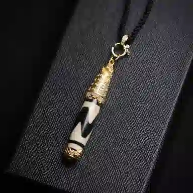 天台山 圣品天珠古法民族风转运好运 玛瑙 玉石吊坠 男女同款情侣款