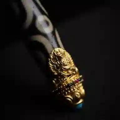 天台山 圣品天珠古法民族风转运好运 玛瑙 玉石吊坠 男女同款情侣款