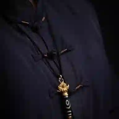 天台山 圣品天珠古法民族风转运好运 玛瑙 玉石吊坠 男女同款情侣款