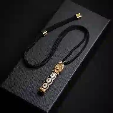 天台山 圣品天珠古法民族风转运好运 玛瑙 玉石吊坠 男女同款情侣款