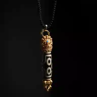 天台山 圣品天珠古法民族风转运好运 玛瑙 玉石吊坠 男女同款情侣款