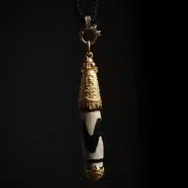 天台山 圣品天珠古法民族风转运好运 玛瑙 玉石吊坠 男女同款情侣款