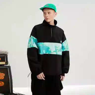 BEASTER Retro Patchwork Jacket