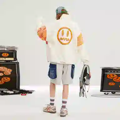 BEASTER Retro Patchwork Jacket