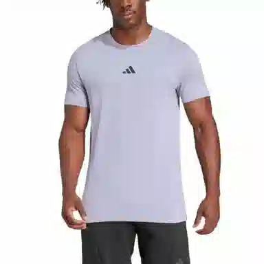 adidas Designed for Training Workout Tee Silver Violet