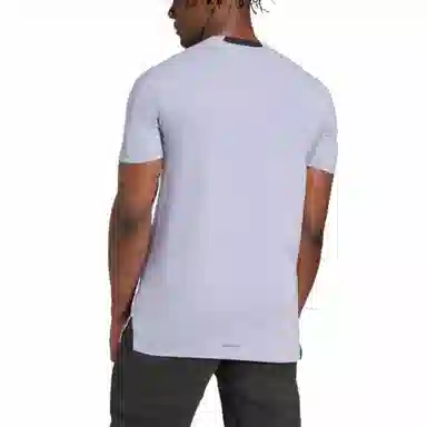 adidas Designed for Training Workout Tee Silver Violet