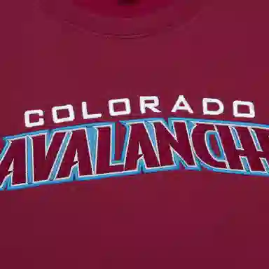 Mitchell Ness Colorado Avalanche There Back
