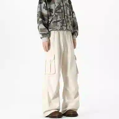 MEIPIN TANG Vintage Cargo Pants