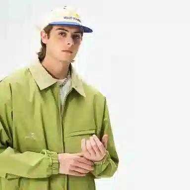 s.k. manor hill Letter Logo Bomber Jacket Purple