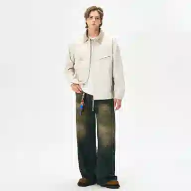 s.k. manor hill Letter Logo Bomber Jacket Purple