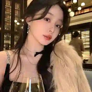 芒果饰品 爱心水滴流苏耳饰 铜 耳环 女款