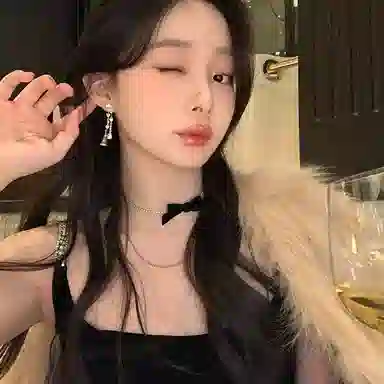 芒果饰品 爱心水滴流苏耳饰 铜 耳环 女款