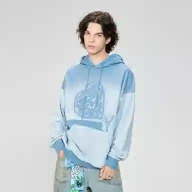 LAMLICKA Hoodie Blue