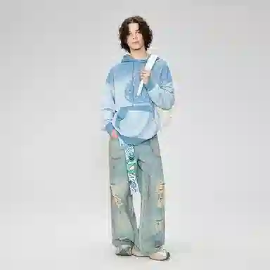 LAMLICKA Hoodie Blue